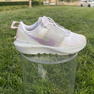 Toddler Boys Girls Nike Crater Kids Shoes Sneakers School White Purple Size 12